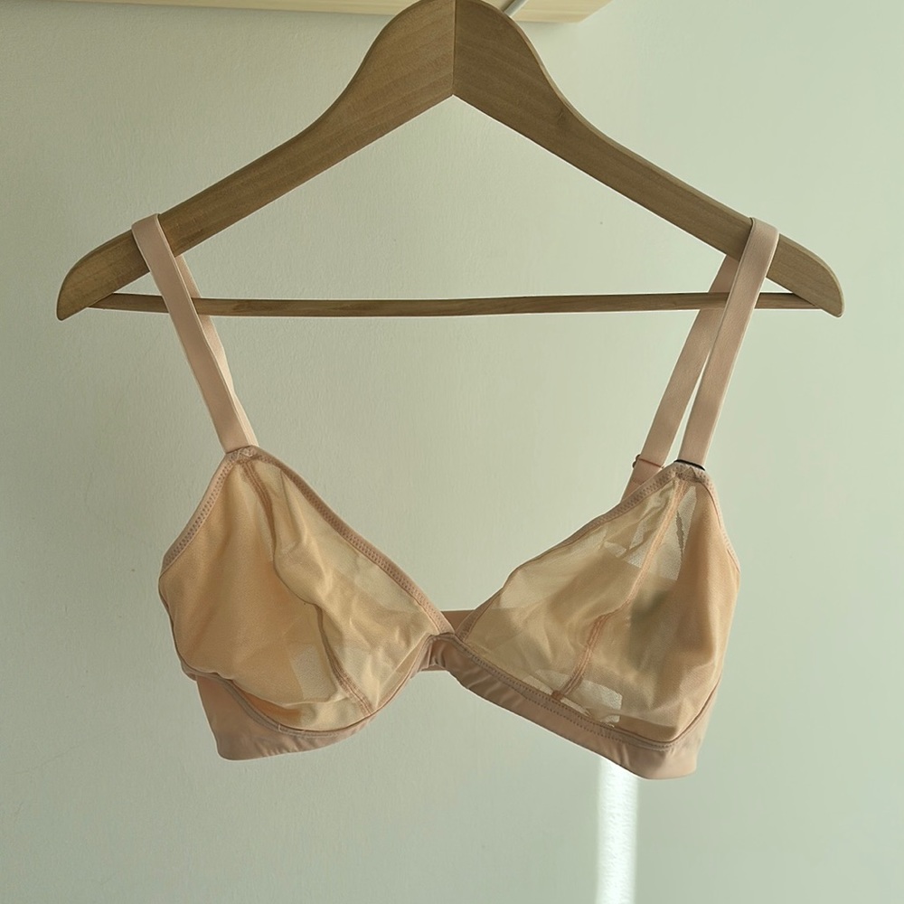 Knix x Ashley Graham Mesh Deep-V Bra